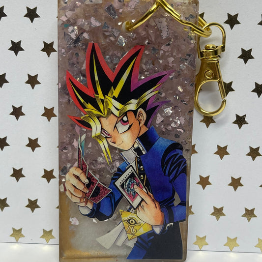Card Monster Manga Resin Large Keychain