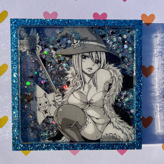 “I Love Lucy” Manga Resin Coaster