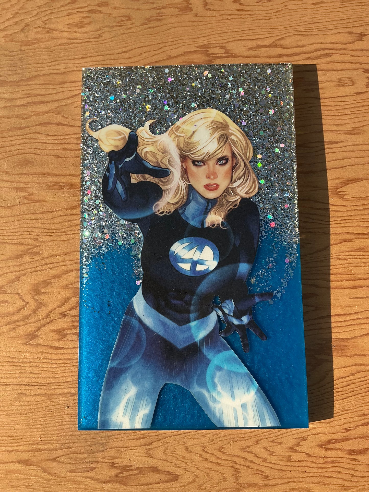 “Disappear!” Comic Book Resin Large Tray