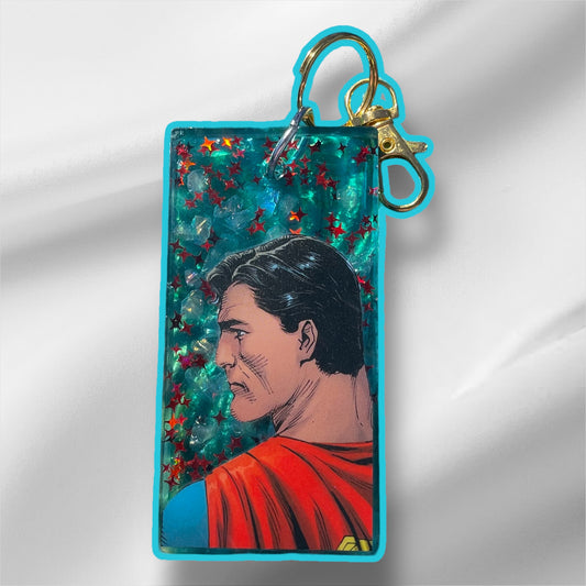 “Symbol of Hope” Large Comic Book Resin Keychain