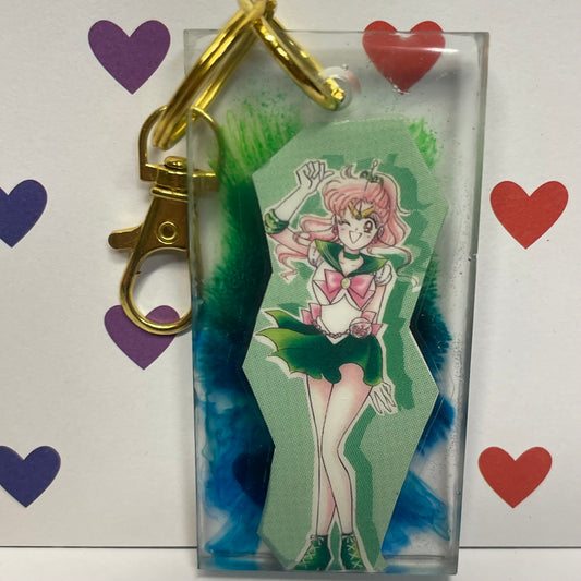 Thunderous Manga Resin Keychain