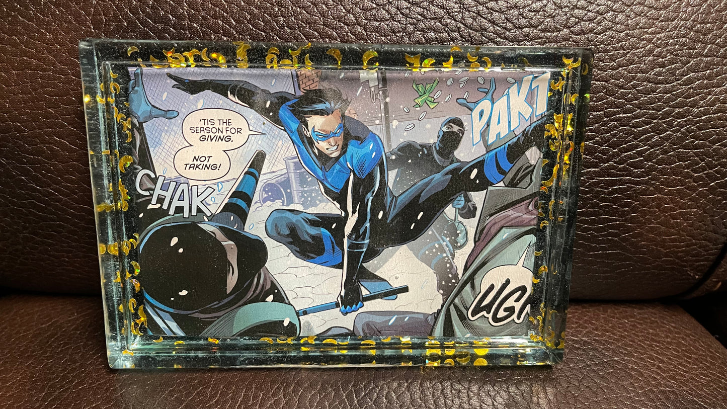 “Wings of Night” Comic Book Resin Tray