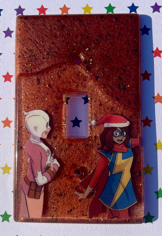 “Marvelous” Comic Book Resin Light Switch