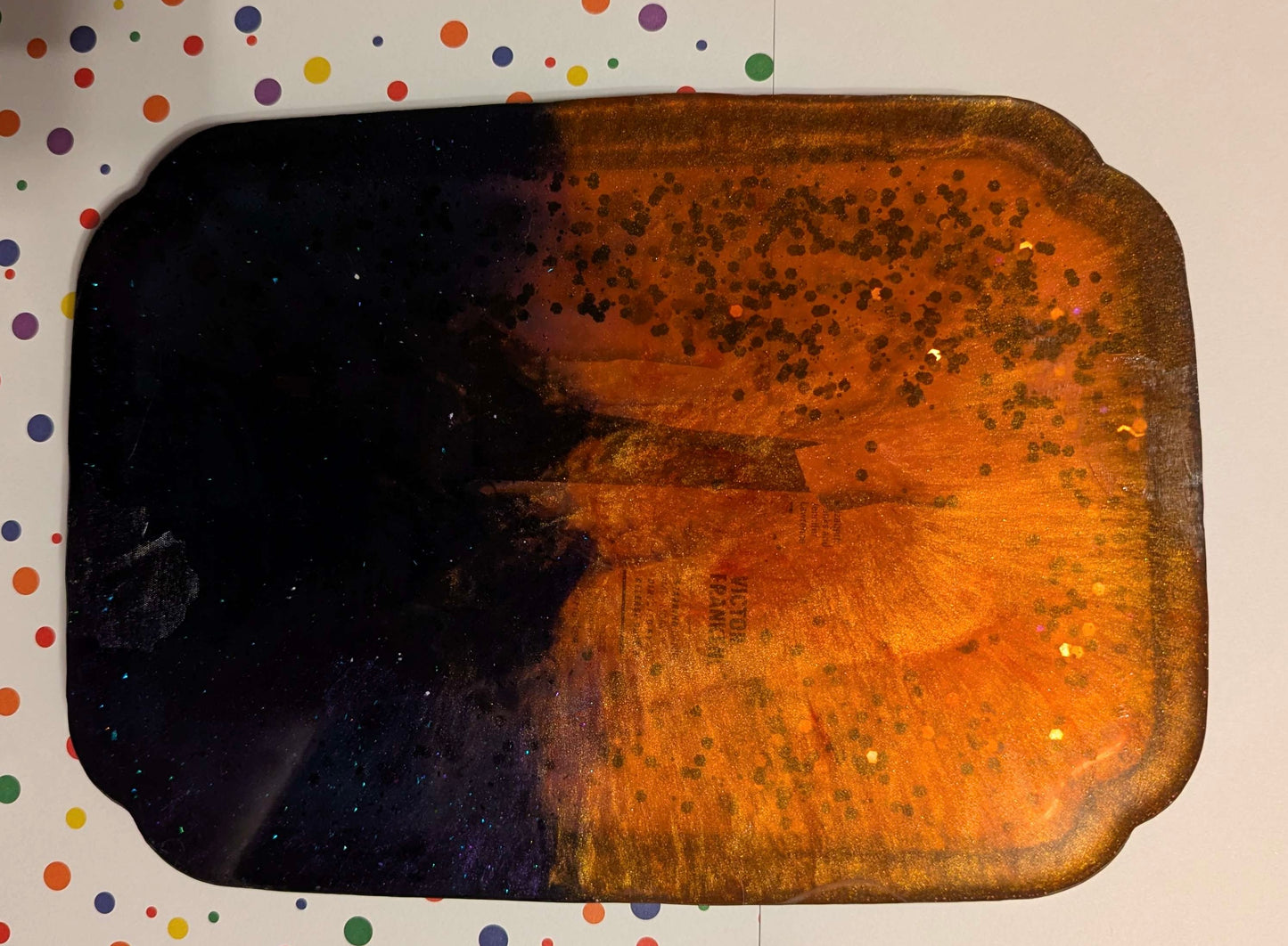 Mouthy Merc Comic Book Resin Large Tray