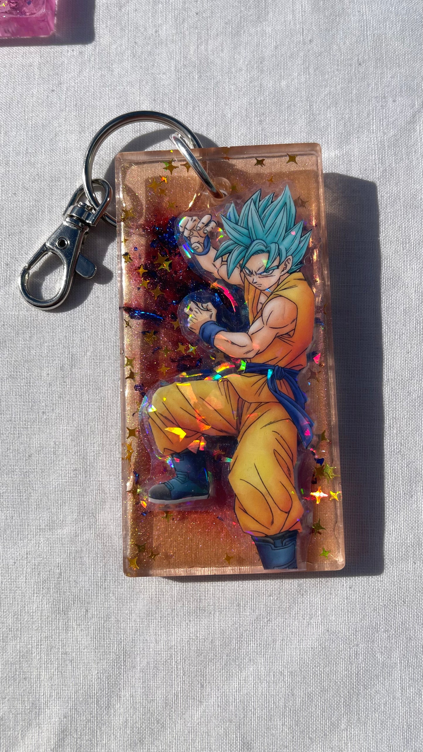 Dragon Fighter Large Keychain