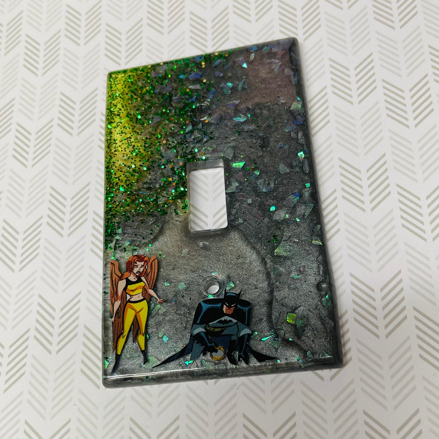 “Detective” Comic Book Resin Light Switch Cover