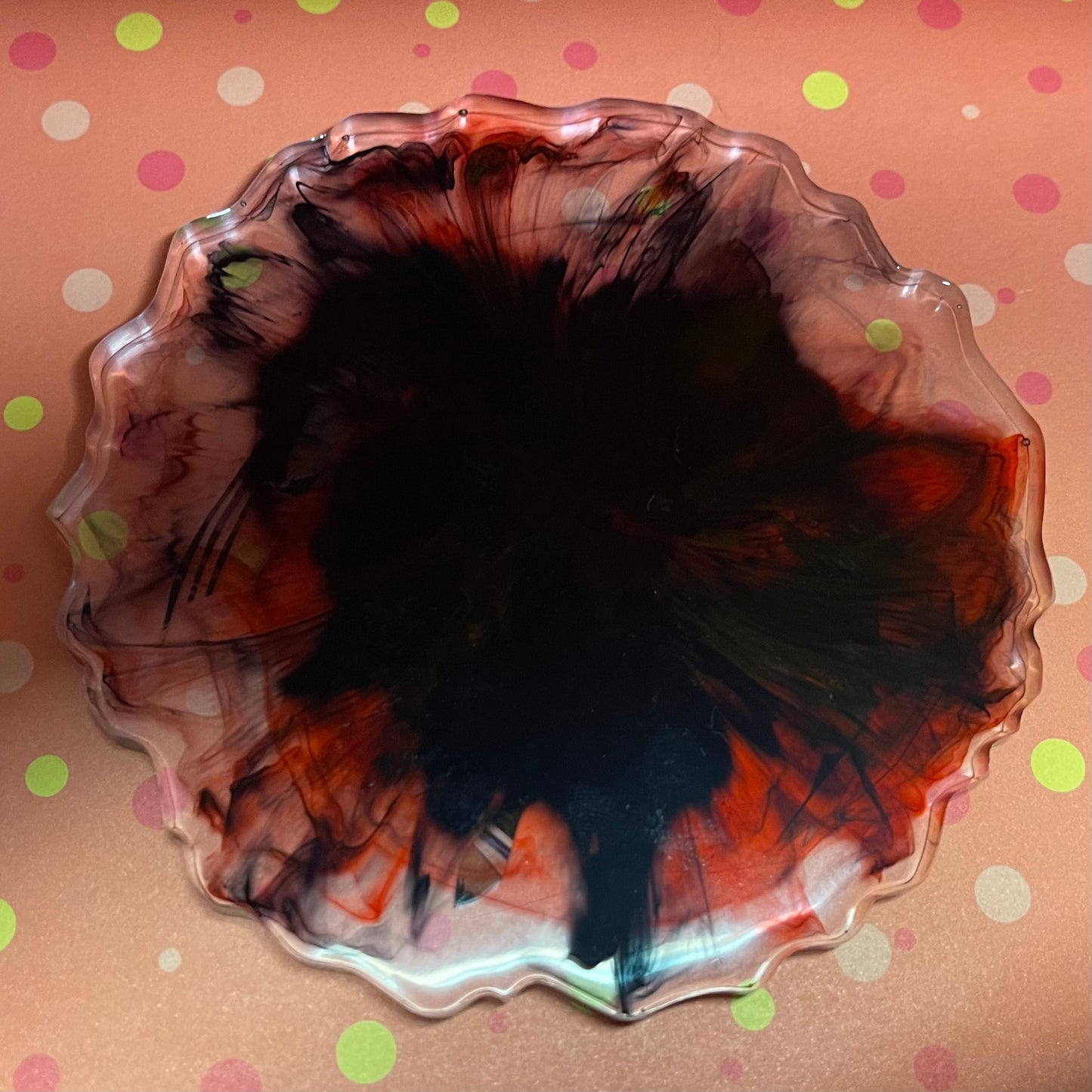 “Rage” Comic Book Resin Coaster