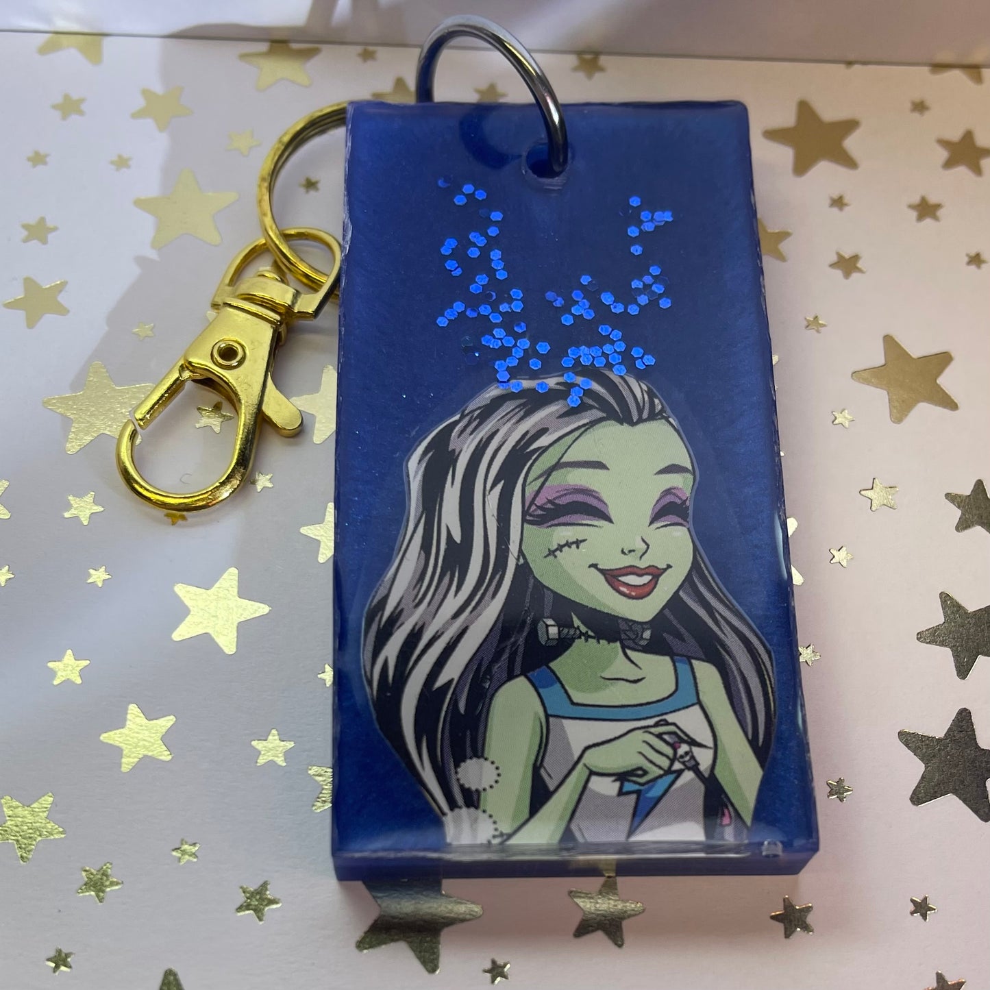 Monster Girl Resin Keychain