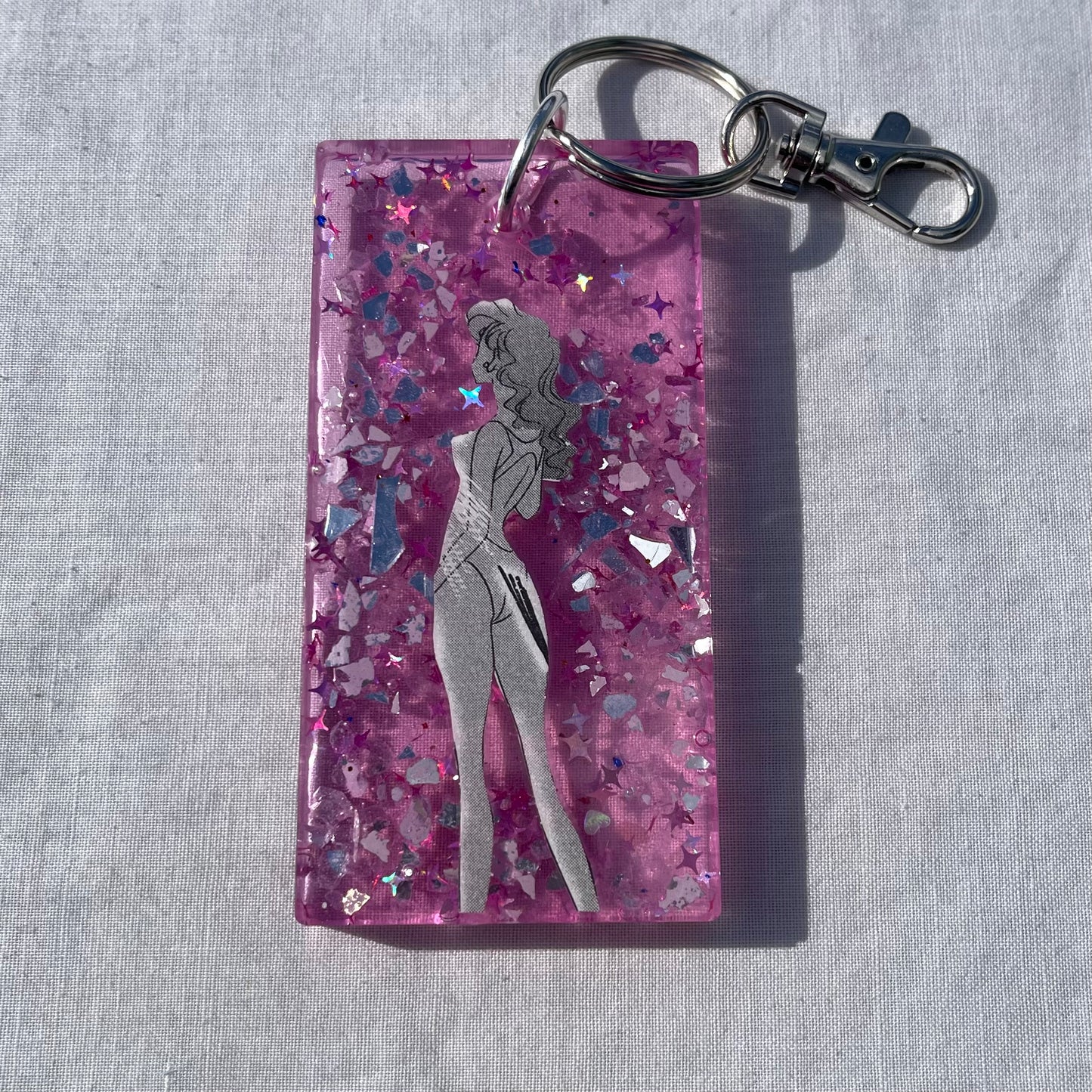 “Neptune” Large Manga Resin Keychain