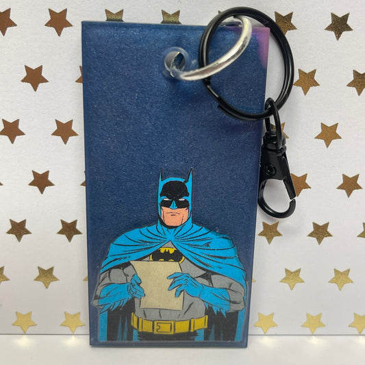 “Detective” Comic Book Resin Keychain