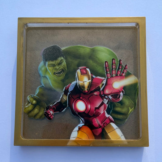 “Avenged” Comic Book Resin Coaster