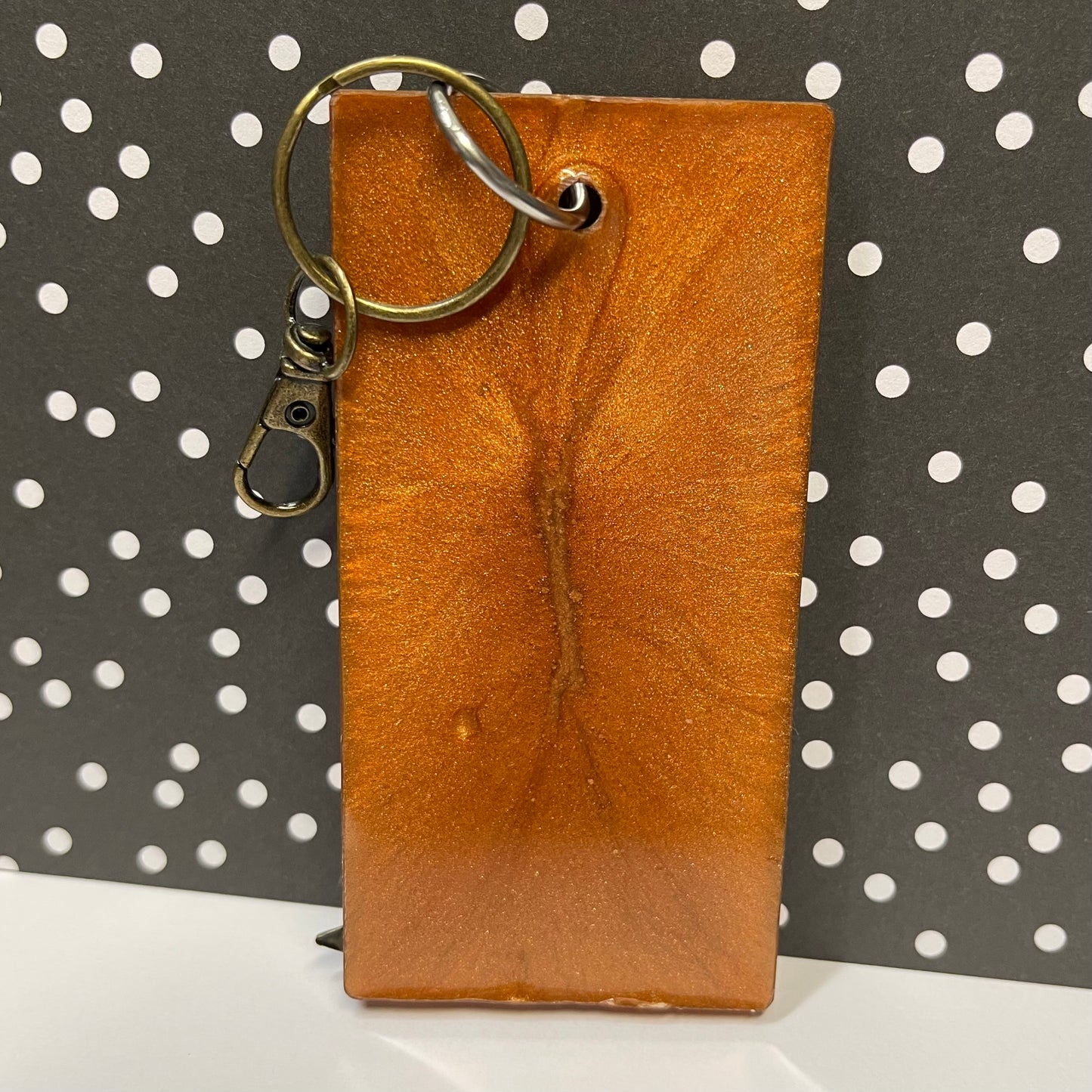 “Looking For Evil” Comic Book Resin Large Keychain