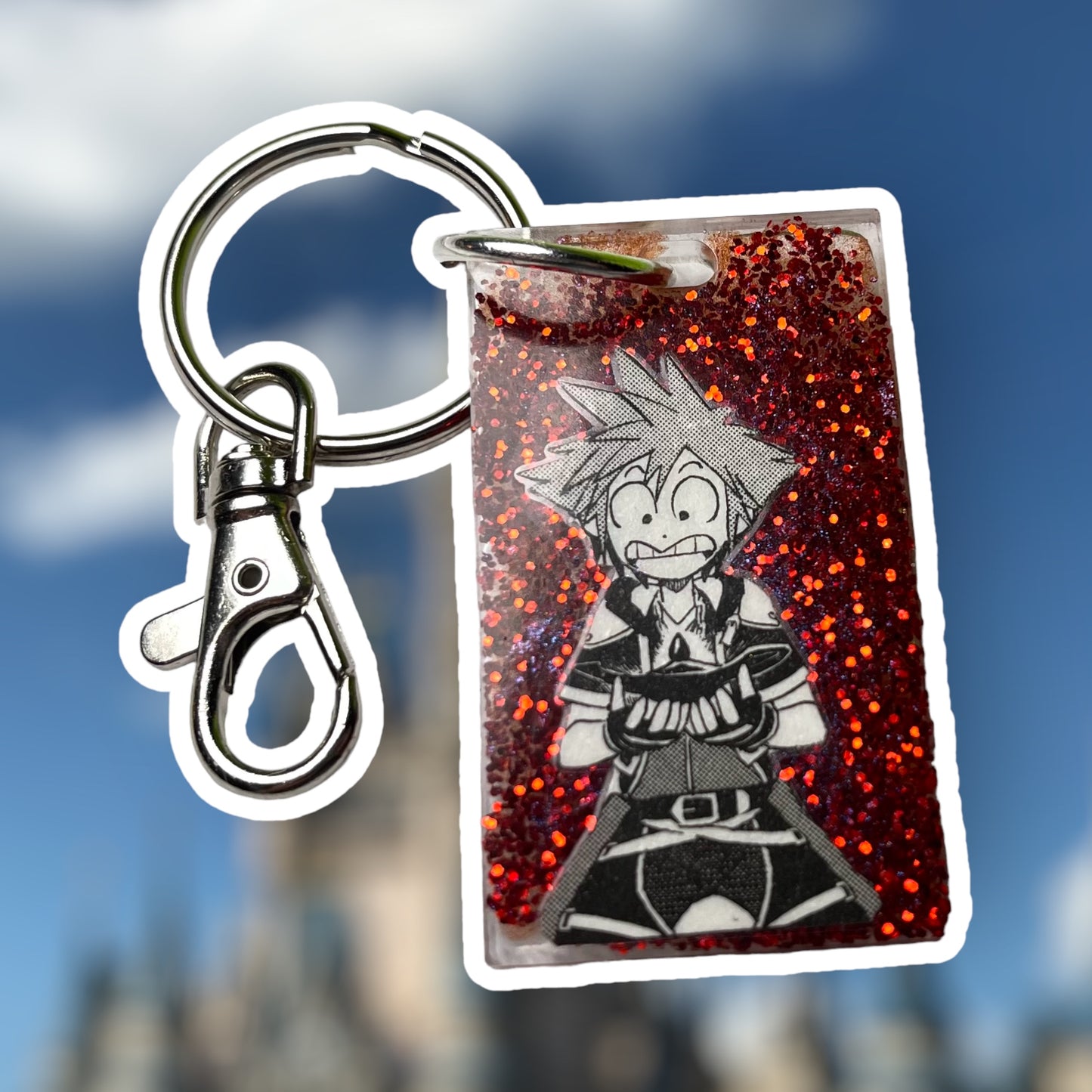 Kingdom Keyholder Mini Resin Keychain