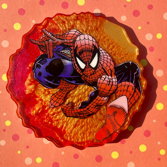 “Amazing” Comic Book Resin Coaster