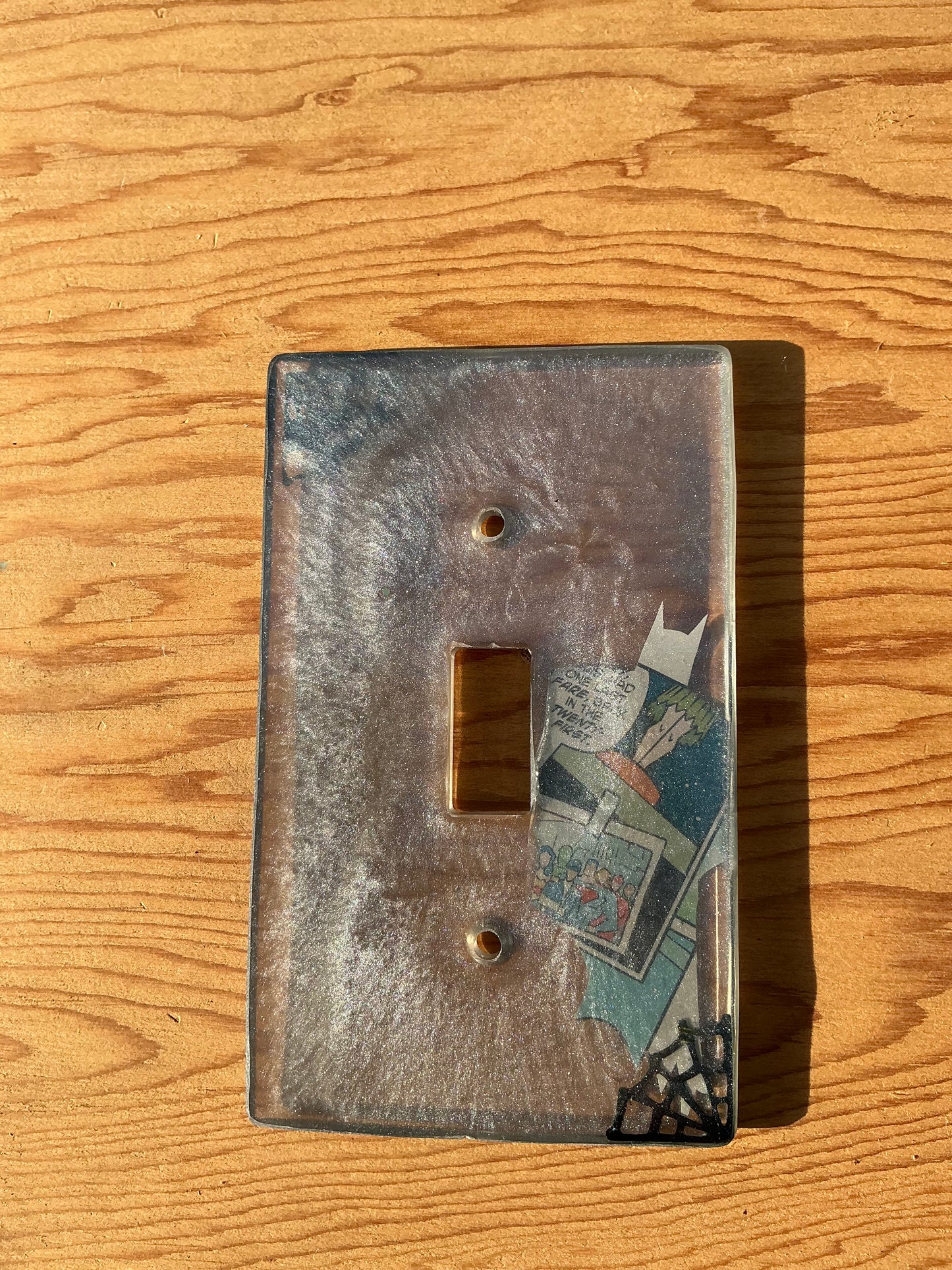 Bat Themed Light Switch Cover