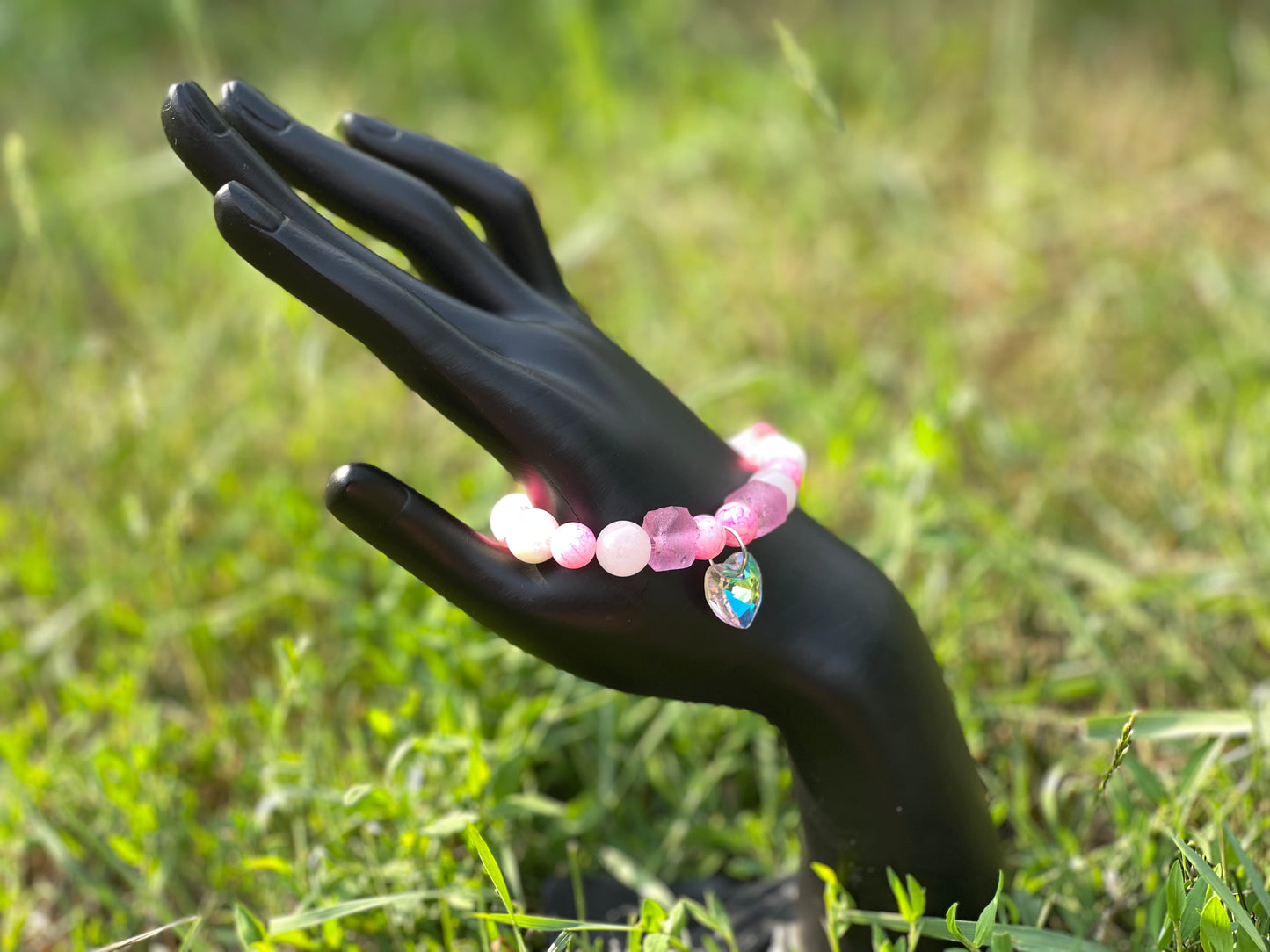 Rose Quartz Gift Of Love Bracelet