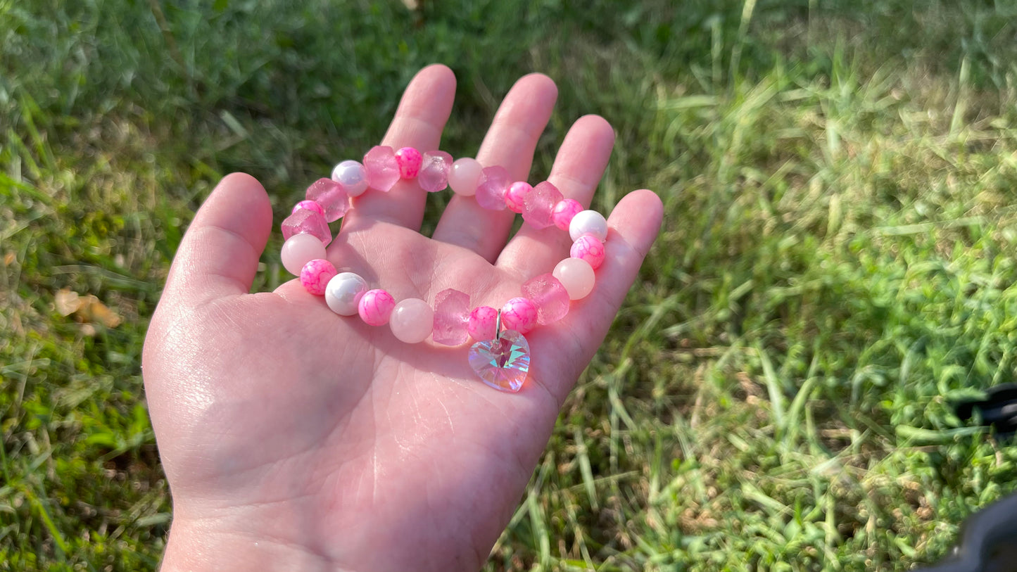 Rose Quartz Gift Of Love Bracelet