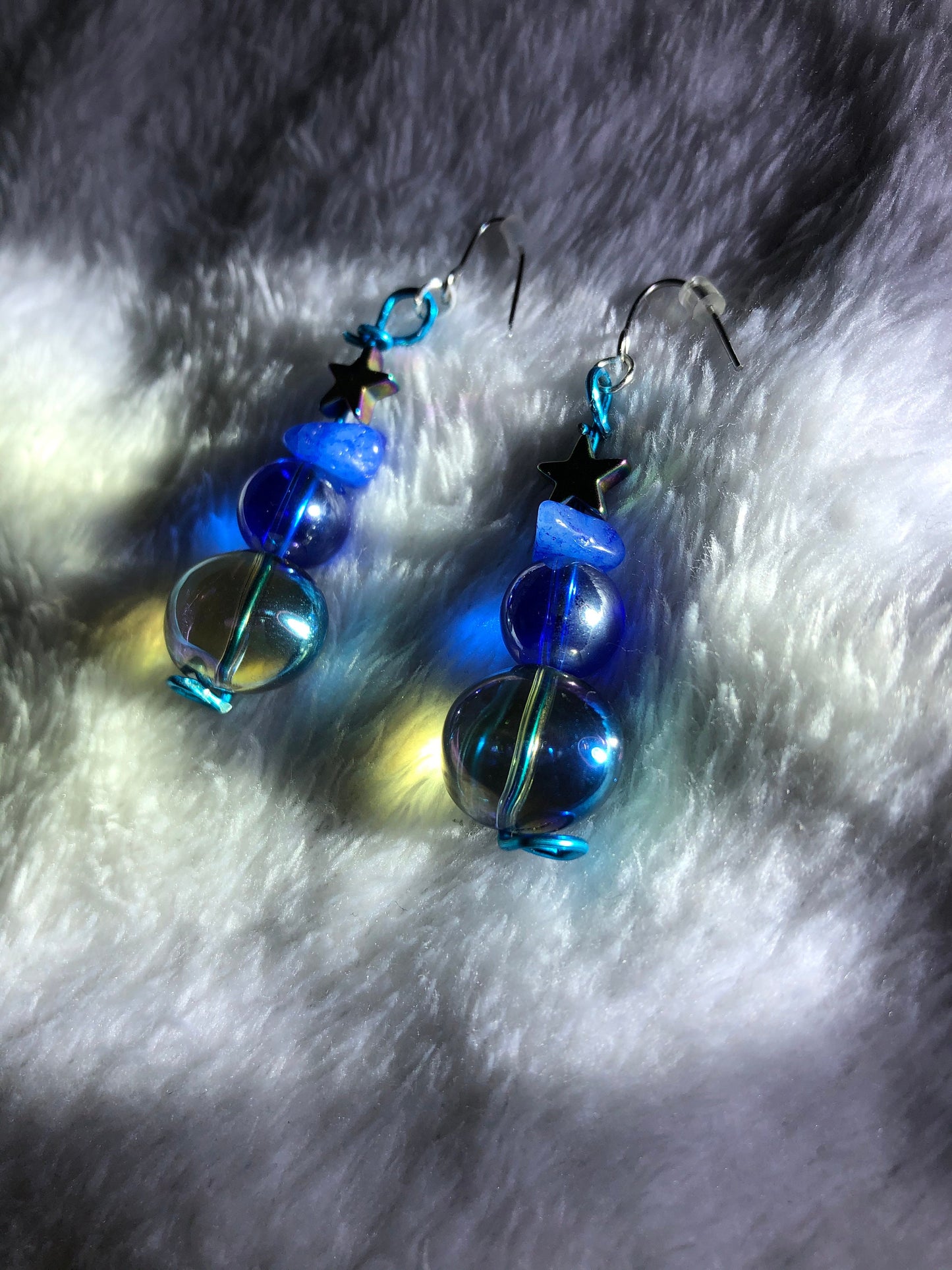 Celestial Star Drop Earrings