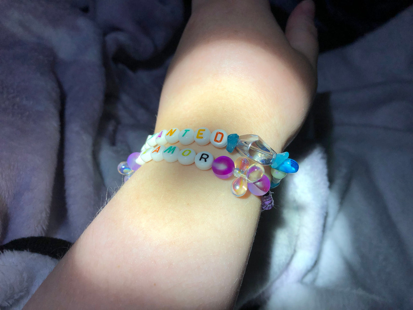 Customizable Letter Bead Bracelet