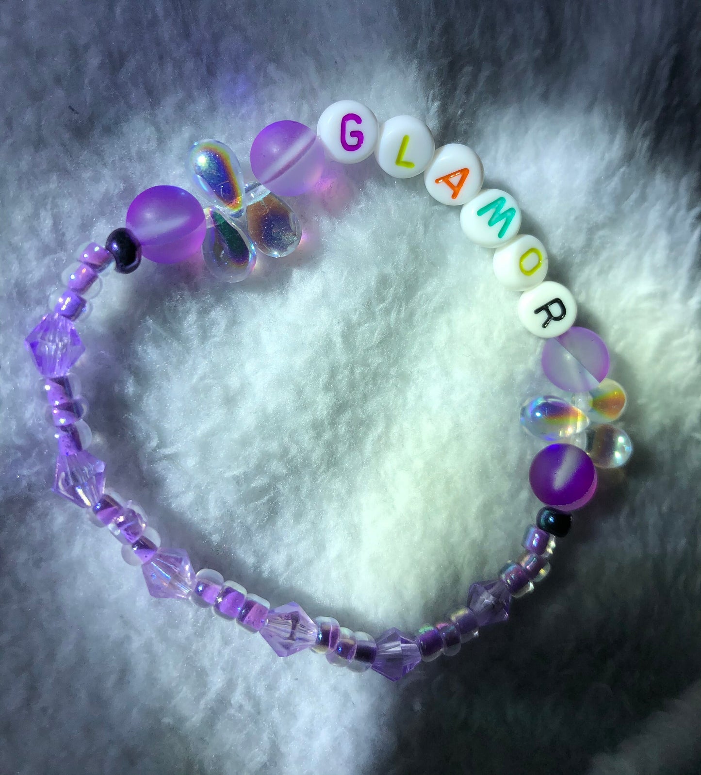 Customizable Letter Bead Bracelet