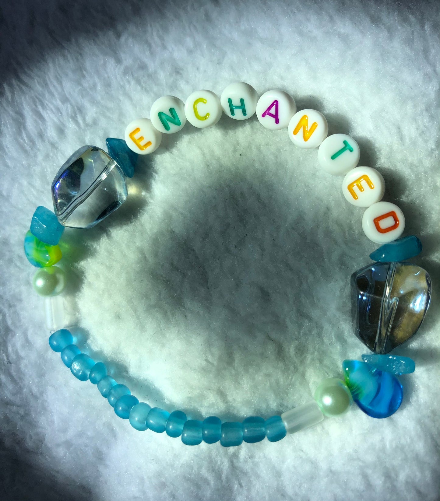 Customizable Letter Bead Bracelet