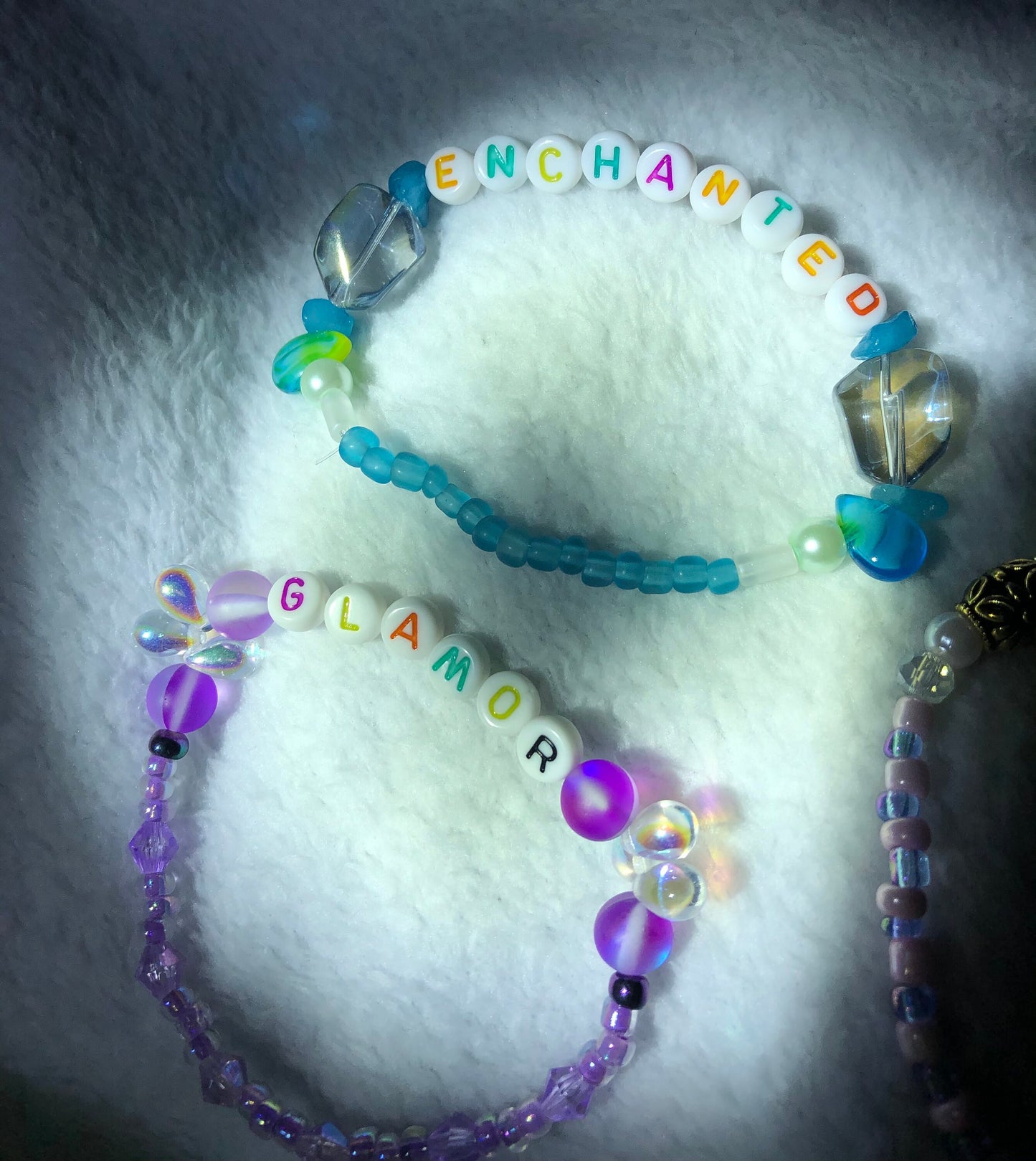 Customizable Letter Bead Bracelet