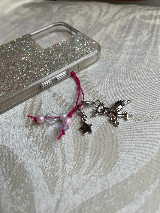 Super Adorable Pegasus Star Phone/Backpack Charm (Works On ANY Phone Case!)