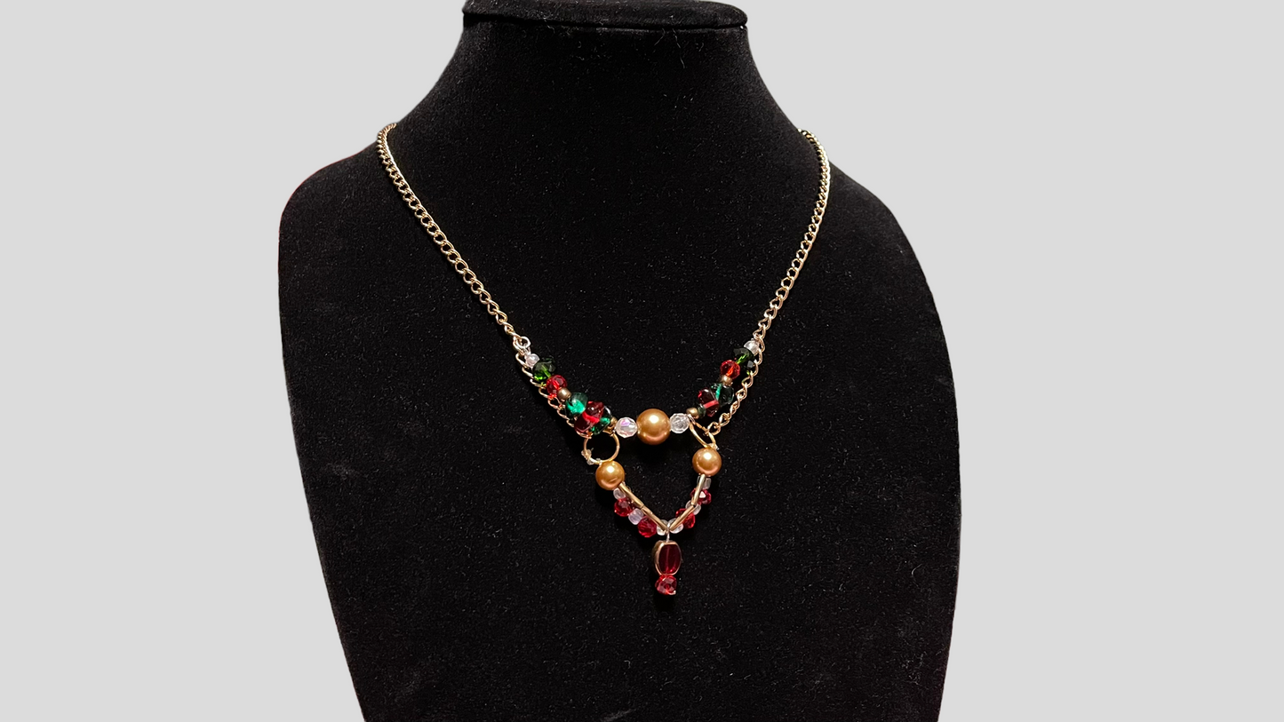 Christmas Reindeer Necklace