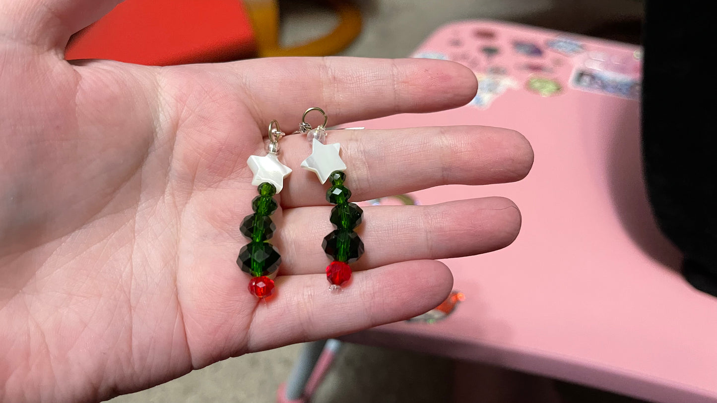 Christmas Tree Earrings